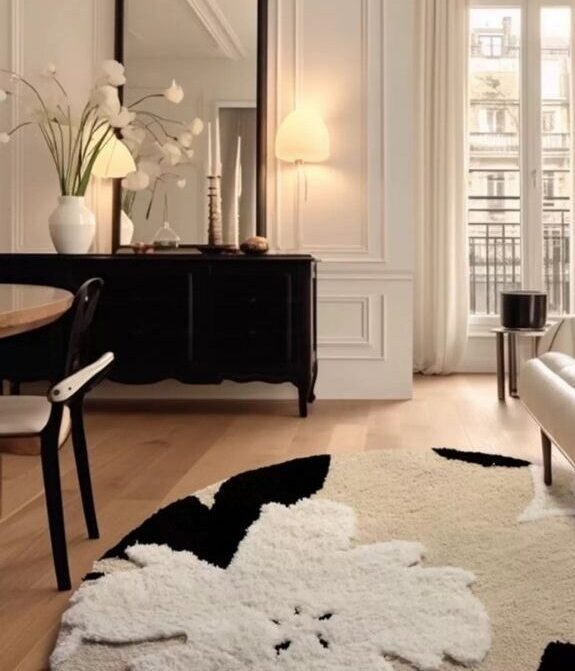 Alfombra 100x130 en sal&oacute;n