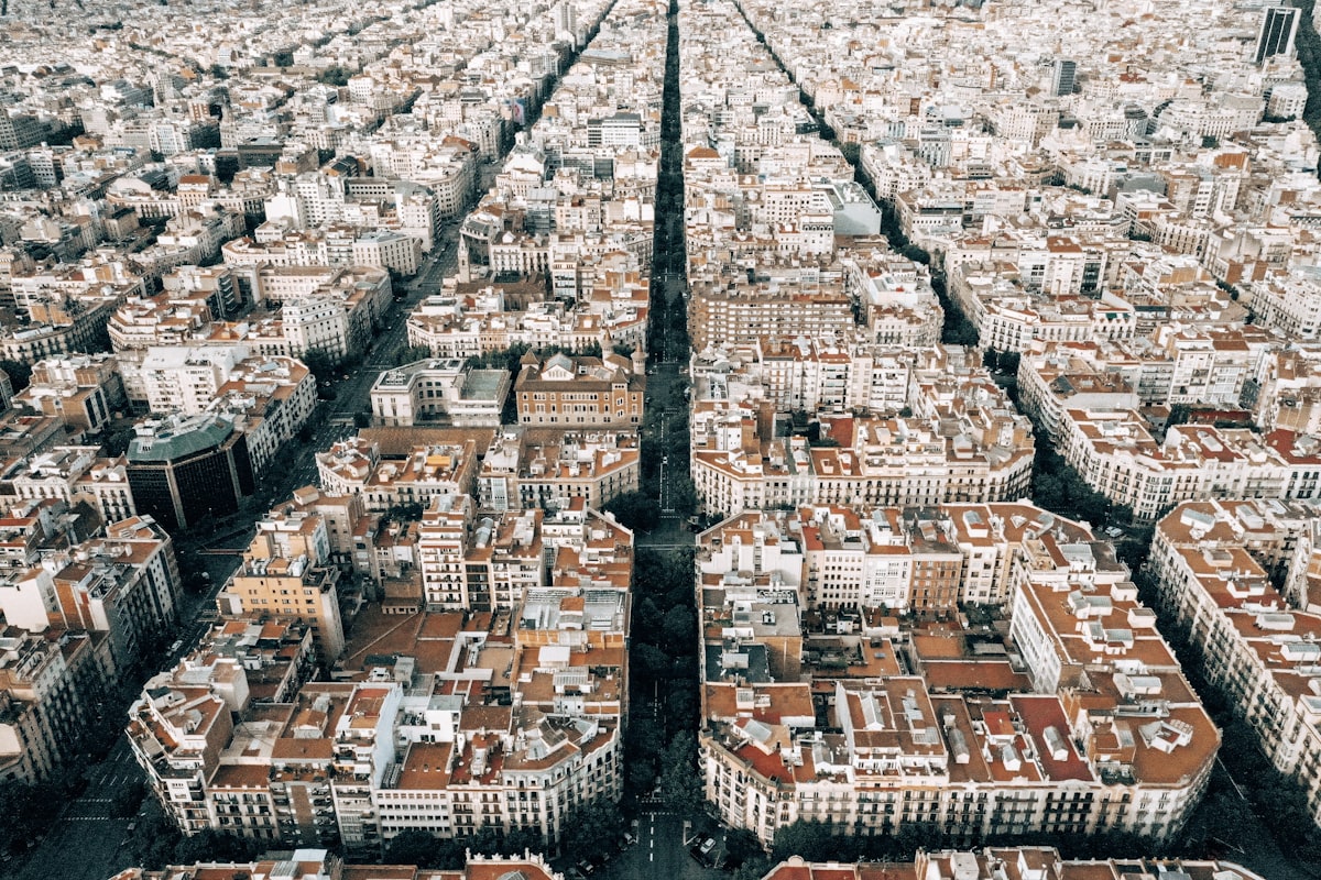 Vista panorámica desde los Búnkers del Carmel Barcelona