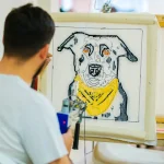 Alfombra personalizada hecha con pistola de tufting