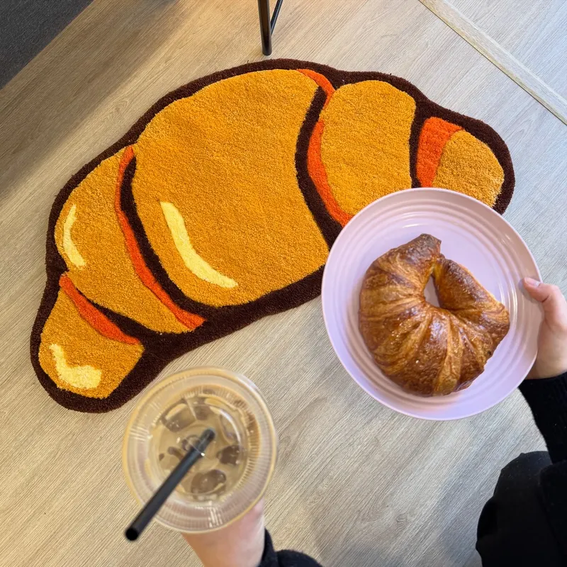 Alfombra de croissant