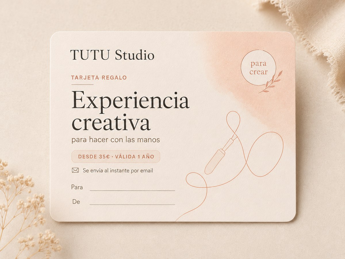 Tarjeta regalo TUTU Studio
